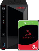 ASUSTOR AS5402T + Seagate IronWolf 8TB NAS bundle
