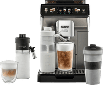 De'Longhi Eletta Explore ECAM450.86.T Titanium De'Longhi coffee machine with LatteCrema System