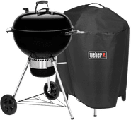 Weber Master Touch GBS E-5750 57 cm Zwart + Weber Premium Hoes 57 centimeter Kogelbarbecue