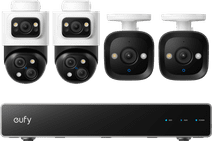 Coolblue Eufy PoE Security System + NVR + S4 2-Pack + E40 2-Pack aanbieding