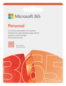 Microsoft 365 Personal Subscription 1 Year EN Microsoft Office for 1 user