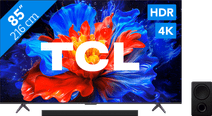 Coolblue TCL 85" QLED P81K 4K (2025) + TCL Q65H aanbieding