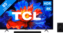 Coolblue TCL 85" QLED P81K 4K (2025) + TCL Q75H aanbieding