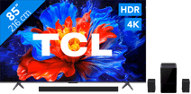 Coolblue TCL 85" QLED P81K 4K (2025) + TCL Q85H PRO aanbieding