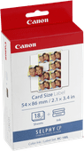Canon KC-18IL Selphy CP Serie inkt en papier Printpapier
