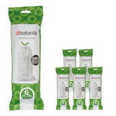 Brabantia Vuilniszakken Code G - 23-30 Liter (120 stuks) Vuilniszak of afvalzak