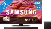 Coolblue Samsung 65" Neo QLED QN90F 4K (2025) + Samsung HW-QS700F (2025) aanbieding
