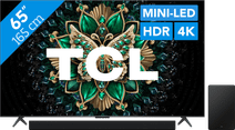 Coolblue TCL 65" QD Mini-led C61K 4K (2025) + TCL Q75H aanbieding