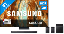 Coolblue Samsung 85" Neo QLED QN73F 4K (2025) + Samsung HW-Q930F (2025) aanbieding
