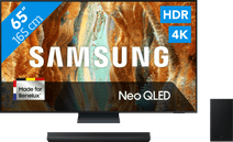 Coolblue Samsung 65" Neo QLED QN73F 4K (2025) + Samsung HW-B66CF (2025) aanbieding