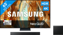 Coolblue Samsung 65" Neo QLED QN73F 4K (2025) + Samsung HW-QS700F (2025) aanbieding