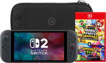 Nintendo Switch 2 + Super Mario Party Jamboree + BlueBuilt Protective Cover Nintendo Switch