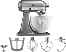 KitchenAid Artisan Mixer 5KSM125 Contour Silver + Ice Cream Maker Attachment KitchenAid Artisan 125 stand mixer
