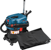 Bosch Professional GAS 35 L SFC + Bosch Professional Afvalzak GAS 35 (10x) Waterstofzuiger