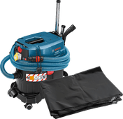 Bosch Professional GAS 35 M AFC + Bosch Professional Afvalzak GAS 35 (10x) Waterstofzuiger