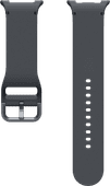 Samsung Galaxy Watch 8 Series Siliconen Sport Bandje Donkergrijs M/L Horlogebandje voor Samsung