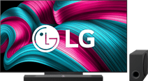 LG 77" OLED EVO C54 4K (2025) + LG DS95TR Grote LG tv