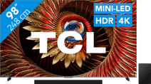 TCL 98" QD Mini-led C81K 4K (2025) + TCL Q75H TCL QD Mini-led C81K tv