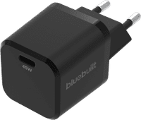 BlueBuilt Power Delivery Oplader met Usb C Poort 45W Zwart iPhone Xs / Xs Max / Xr oplader
