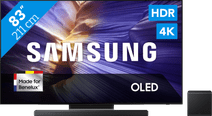 Coolblue Samsung 83" OLED S90F 4K (2025) + Samsung HW-QS700F (2025) aanbieding