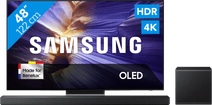 Coolblue Samsung 48" OLED S90F 4K (2025) + Samsung HW-QS700F (2025) aanbieding