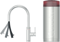 Quooker COMBI+ + Quooker Flex Round Chrome Quooker reservoir