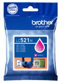 Brother LC-521 Cartridge Magenta Ink cartridge for Brother DCP printers
