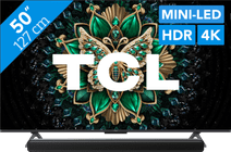 Coolblue TCL 50" QD Mini-led C61K (2025) + TCL S45H 2.0 Soundbar aanbieding