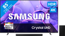 Samsung 85" Crystal UHD U8070F 4K (2025) + Samsung HW-B66CF (2025) Samsung tv uit 2025