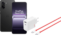Coolblue OnePlus Nord CE 5 256GB Zwart 5G + OnePlus SuperVOOC Oplader 80W 2 Poorten + Usb C kabel aanbieding