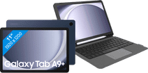 Samsung Galaxy Tab A9 Plus 11 inch 8GB/256GB Wifi Blauw + Toetsenbord Hoes QWERTY Middelgrote tablet
