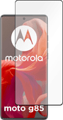 Just In Case Full Cover Motorola Moto G85 Screenprotector Zwart Motorola screenprotector
