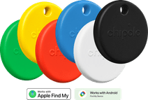 Chipolo POP 6-Pack Zwart, Wit, Gekleurd 