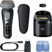 Coolblue Braun Series 9 Pro+ 9660CC Zwart aanbieding