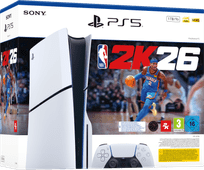Coolblue PlayStation 5 Slim Disc Edition + NBA 2K26 aanbieding