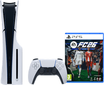 Coolblue PlayStation 5 Slim Disc Edition + EA Sports FC 26 aanbieding