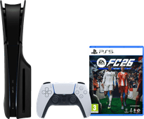 PlayStation 5 Slim Disc Edition + FC 26 + Covers Zwart Console kopen?