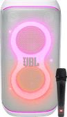 Coolblue JBL Partybox Club 120 Wit + Bedrade Microfoon aanbieding