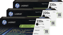 HP 220A LaserJet Toner Cartridge Black (3 units) Toner cartridge for HP printer