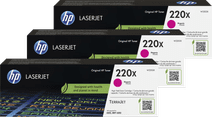 HP 220X LaserJet Toner Cartridge Magenta (3 units) Toner cartridge for HP printer