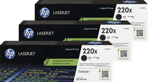 HP 220X LaserJet Toner Cartridge Black (3 units) Toner cartridge for HP printer