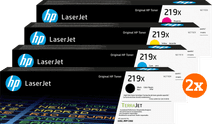 HP 219 LaserJet Toner Combo Pack (2 stuks) Toner voor de HP Laserjet Pro printers