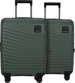 Samsonite Intuo Expandable Spinner 55cm Duo Pack Olive Green Koffer kopen?