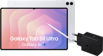 Coolblue Samsung Galaxy Tab S11 Ultra 14.6 inch 256GB Wifi Zilver + Oplaadpakket aanbieding