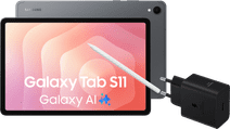 Coolblue Samsung Galaxy Tab S11 11 inch 256GB Wifi Grijs + Oplaadpakket aanbieding