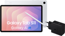 Coolblue Samsung Galaxy Tab S11 11 inch 256GB Wifi Zilver + Oplaadpakket aanbieding