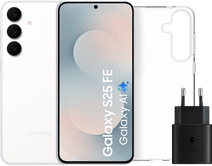 Samsung Galaxy S25 FE 256GB White 5G + Accessory Pack Smartphone
