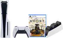 PlayStation 5 Slim Disc Edition + Ghost of Yotei + Charging Dock PlayStation 5 Pro or Slim