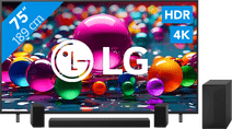 LG 75 inches Smart UA75 4K (2025) + LG DS60TR LG 4K smart TV