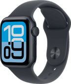 Coolblue Apple Watch SE 3 40mm Midnight Sportband S/M aanbieding
